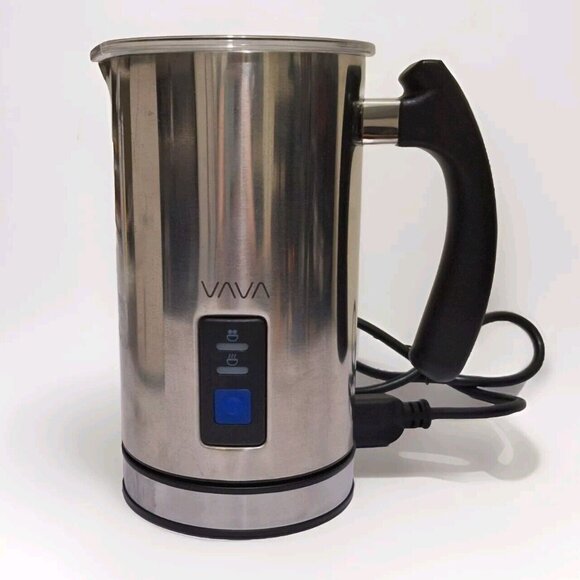 VAVA EB008 Milk Frother Electric Steamer Stainless Steel Foam Maker Latte BNIB - Picture 3 of 11